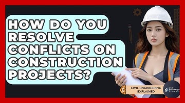 How Do You Resolve Conflicts On Construction Projects? - Civil Engineering Explained