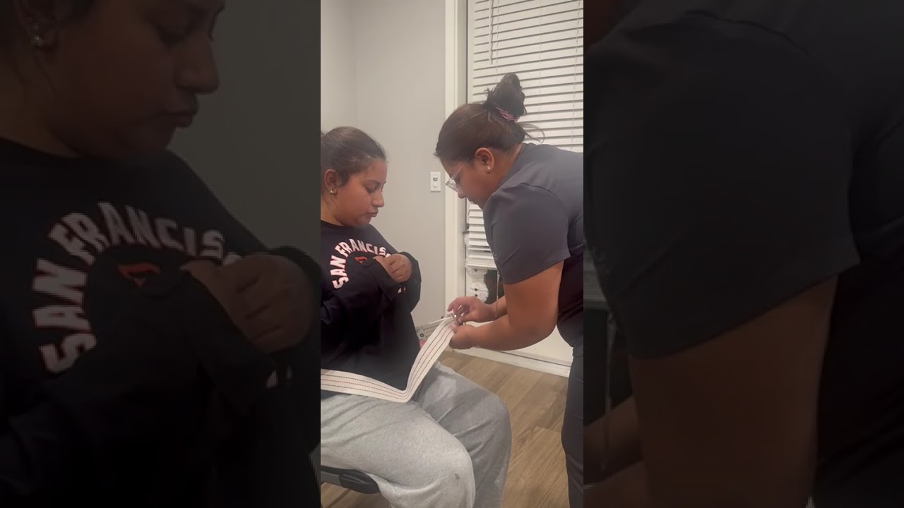 Ambulating with a gait belt 