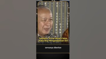 Soeharto: Kenal Aksara Jawa maka Bisa Mengendalikan Diri