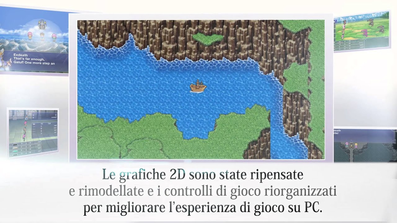 FINAL FANTASY V - PC Announcement Trailer - YouTube