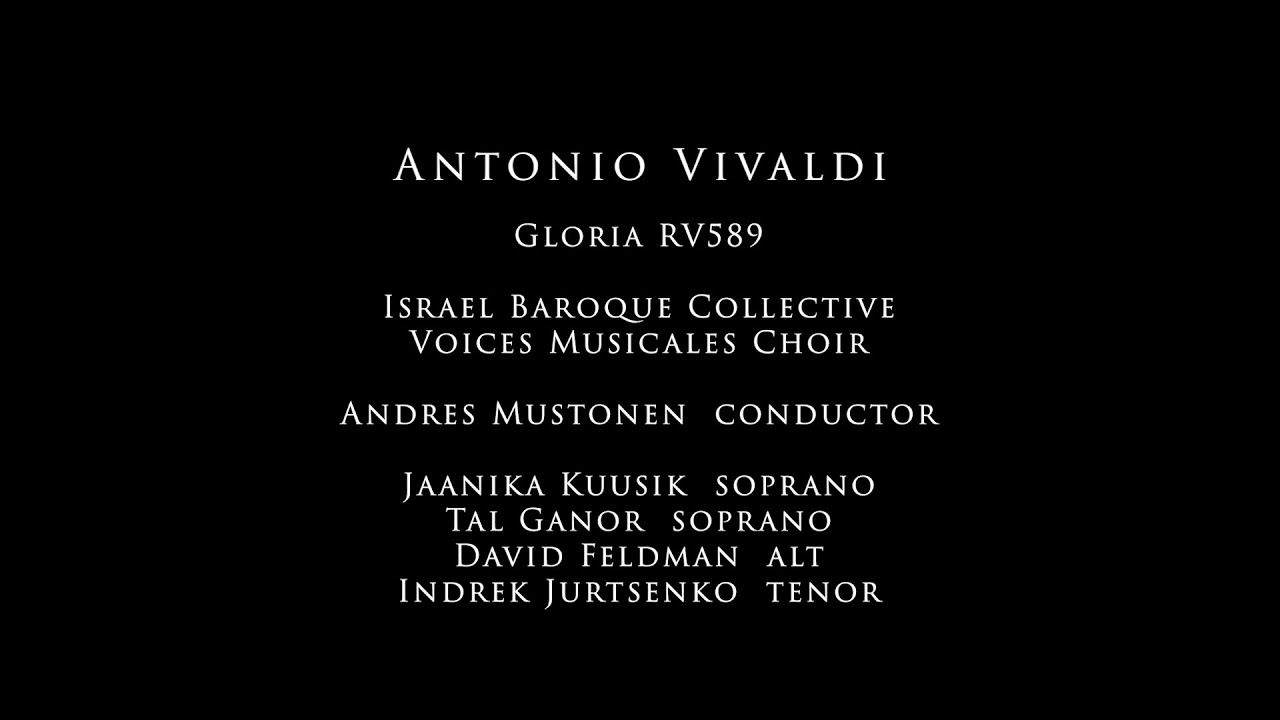 Antonio Vivaldi - Gloria - Barrocade - Voces Musicales