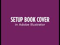 Set up a book cover in illustrator for print and ePub