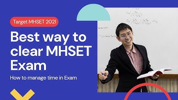Best Strategy to clear MHSET  2021 | Last Seven Days Plan |  Important Topics | How to score in Exam