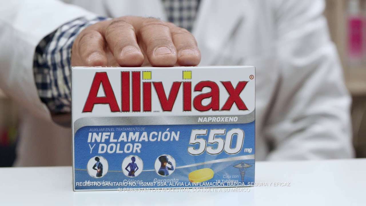 Para que sirve alliviax tabletas