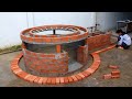 Make a Unique Fish Tank from brick and cement