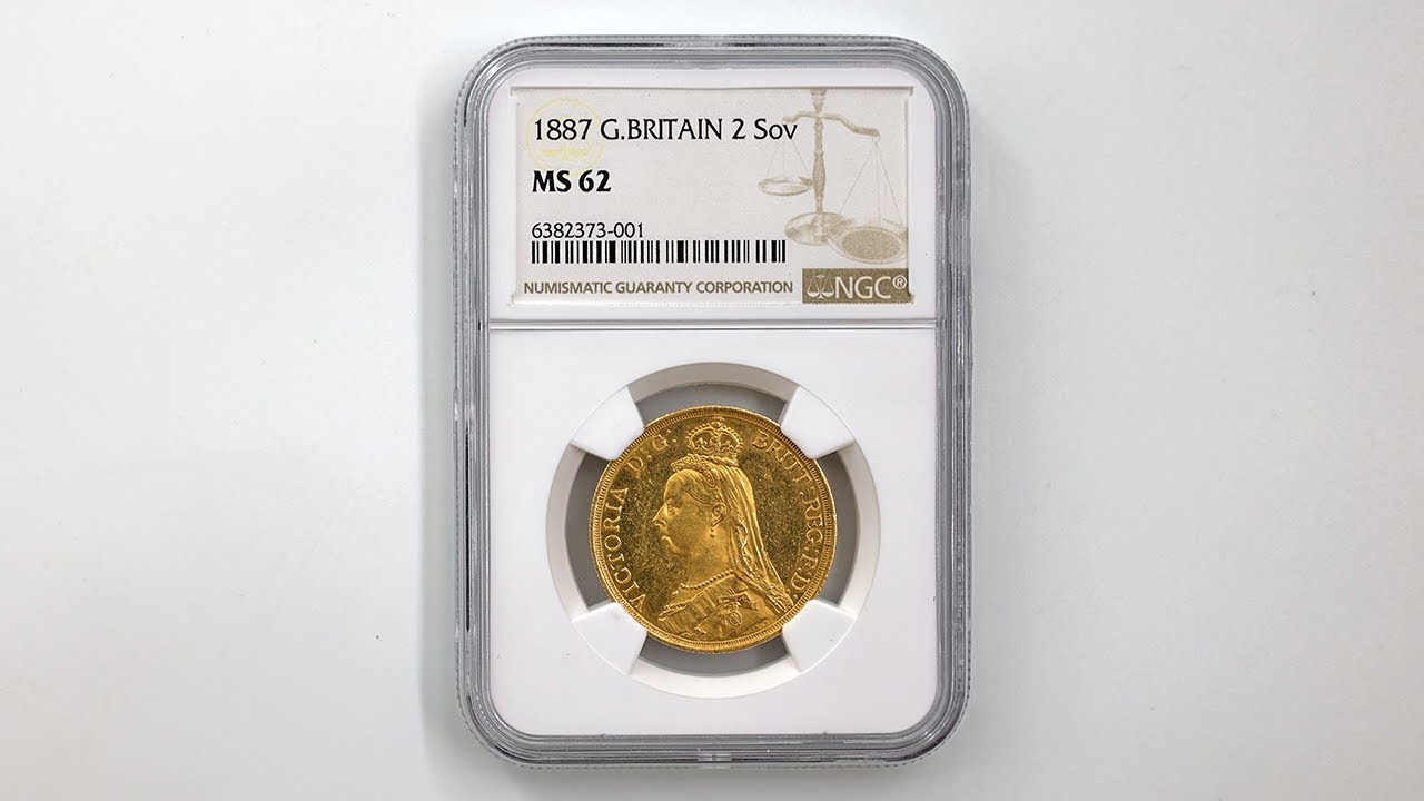 委託販売 1887 英国 ヴィクトリア女王 ジュビリーヘッド 2ポンド 金貨