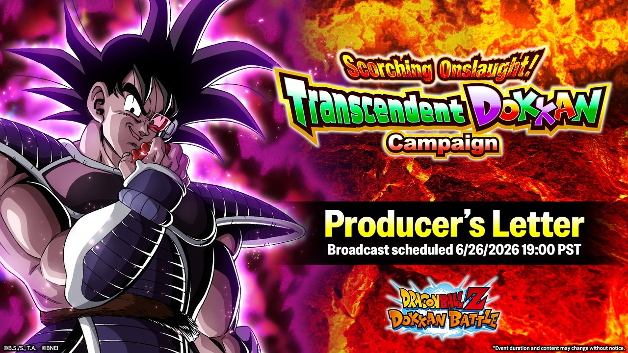 DOKKAN BATTLE] Scorching Onslaught! Transcendent Dokkan Campaign