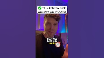 This Ableton trick will save you hours! ⏰ #abletontips #abletontricks #ableton #abletonlivetips