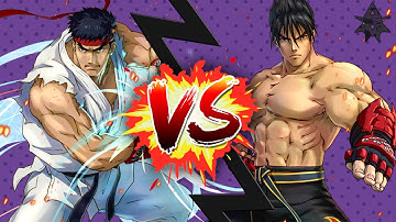 RYU vs. JIN KAZAMA - Gaming Showdown