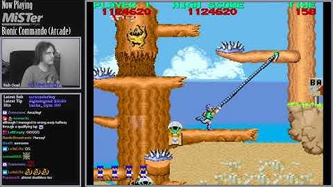 Bionic Commando Arcade - First 1CC [MiSTer FPGA]