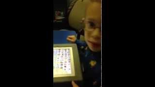 AAC Intervention - Using Rainbow Sentence Flashcards