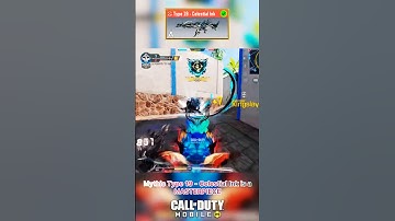 Mythic Type 19 - Celestial Ink is a MASTERPIECE #codm #codmshorts #callofdutymobile