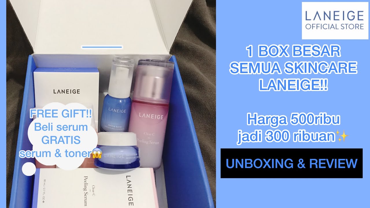 skincare laneige harga