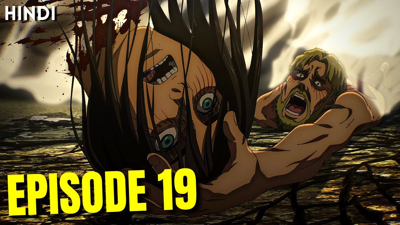 ⁣Attack on Titan Season 4 Episode 19 Explained In Hindi | Aot S4 part 2