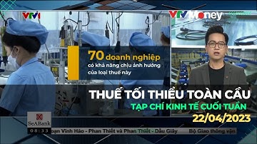 70% doanh nghiệp ảnh hưởng bởi thuế tối thiểu toàn cầu | VTVMoney #thuetoancau #tcktct #vtvmoney