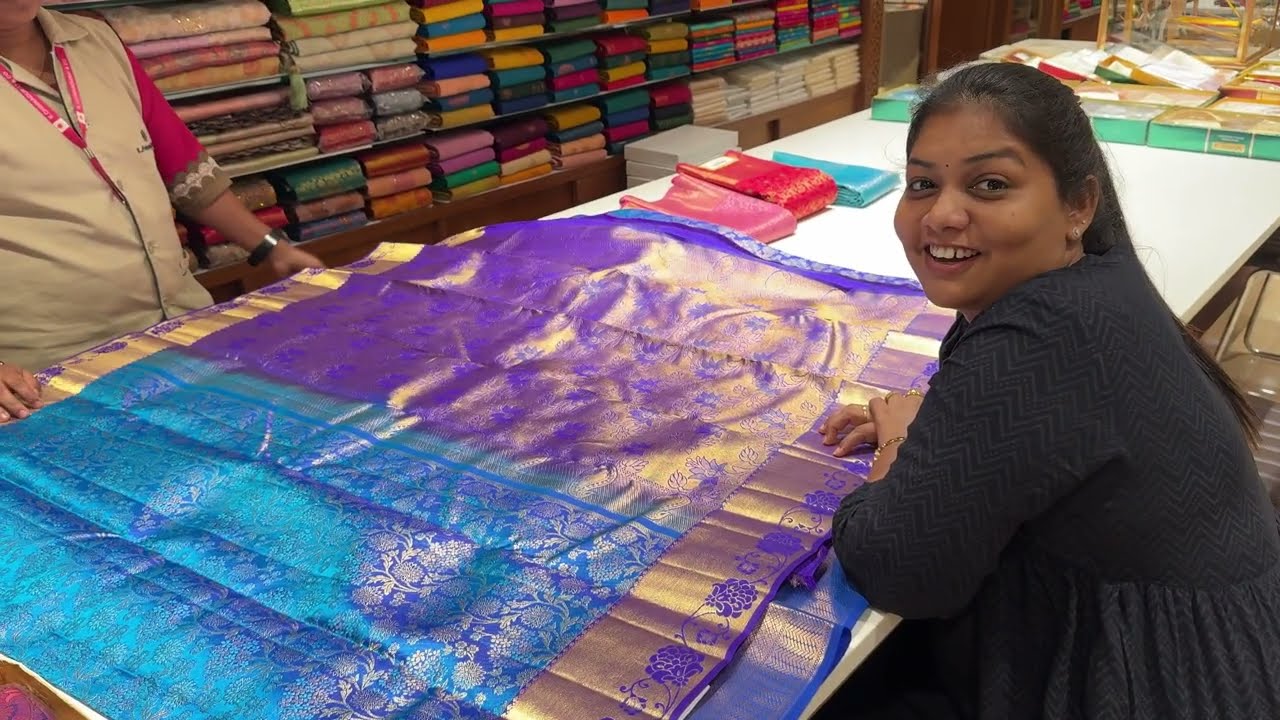 Our family Functionkku silk saree shopping 🛍️ Mama with Babyma