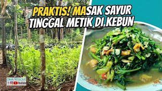 Beginner Cooking Ideas. No Need to Buy! Fresh Stir-Fried Water Spinach Picked From My Own Garden ...