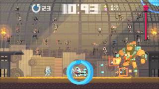 Super Time Force Ultra - 199X Level 4 - All Badge Run