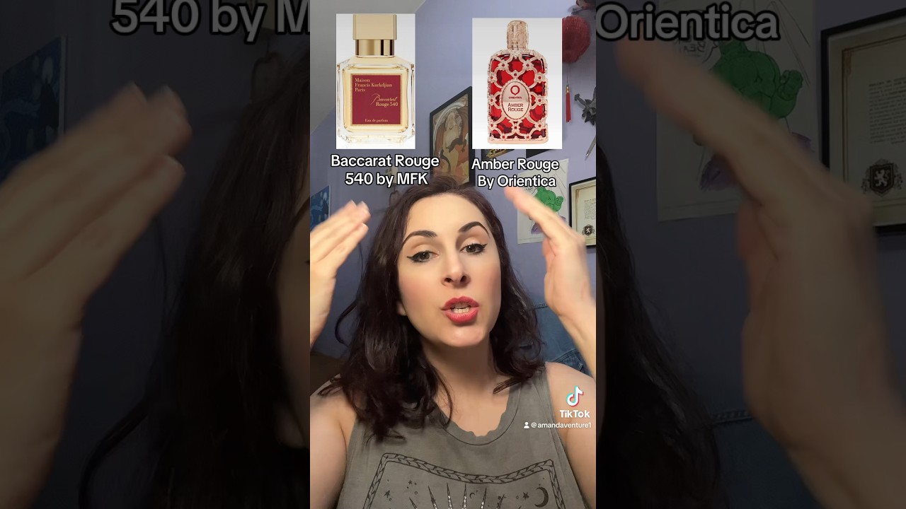 I’ve smelled a lot of Baccarat dupes and Amber Rouge is the best one! 