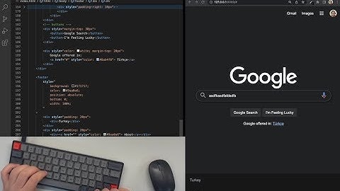 ASMR Programming - Google Search Page - No Talking