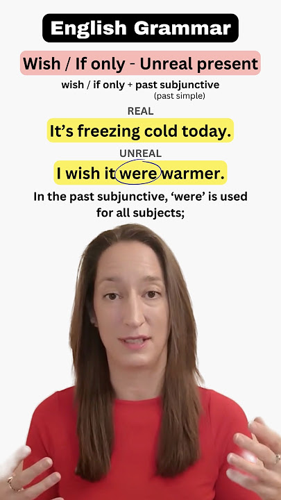 Download lagu I Wish / If only (unreal present) - English Grammar