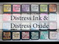 Отличие Distress Oxide от Distress Ink и способы использования этих чернил