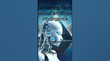 Amazing fact about artificial intelligence Part 5 #shorts #artificialintelligence #amazing #facts