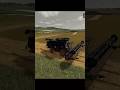 cosechando dos campos a la vez con la cosechadora #masseyferguson #ideal en farming simulator 22