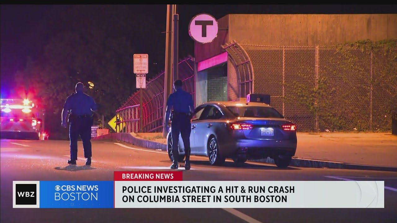 Police searching for 2 cars in South Boston hit-and-run - YouTube