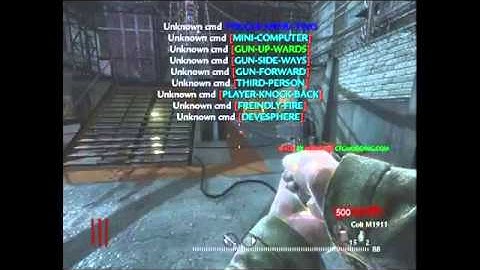 COD WAW MOD MENU USB 360p