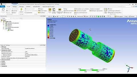 simulation of flow rate inside a tube with Ansys