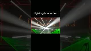 interactive light installation nighttime interactive installation