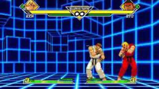 Capcom Vs. SNK 2 null dc in HD 720