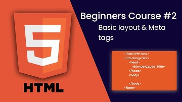 HTML boilerplate & meta tags | HTML for beginners 2020