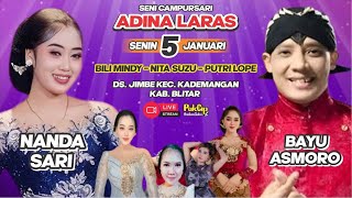 Download Lagu 🔴Live Campursari ADiNA LARAS BT NANDA SARi || 05-01-2026 || Jimbe Kademangan Blitar MP3