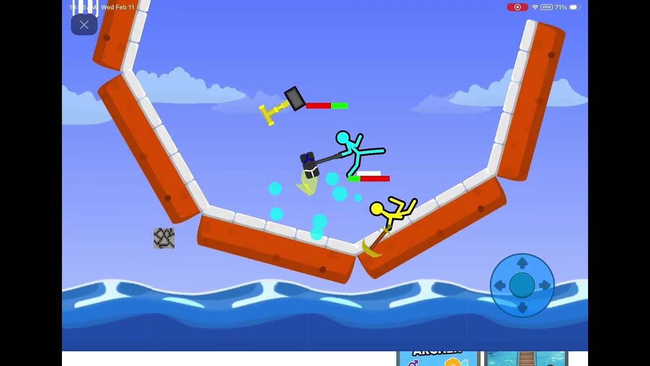 Stick Battles: Hard NPC chaotic battle