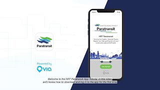 Getting Started with HRT Paratransit App screenshot 1