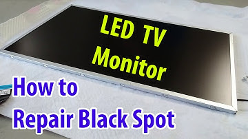 How to Repair Black Spot in LED TV Monitor✅ Remove Dead Bugs Inside Your Computer Monitor | Som Tips