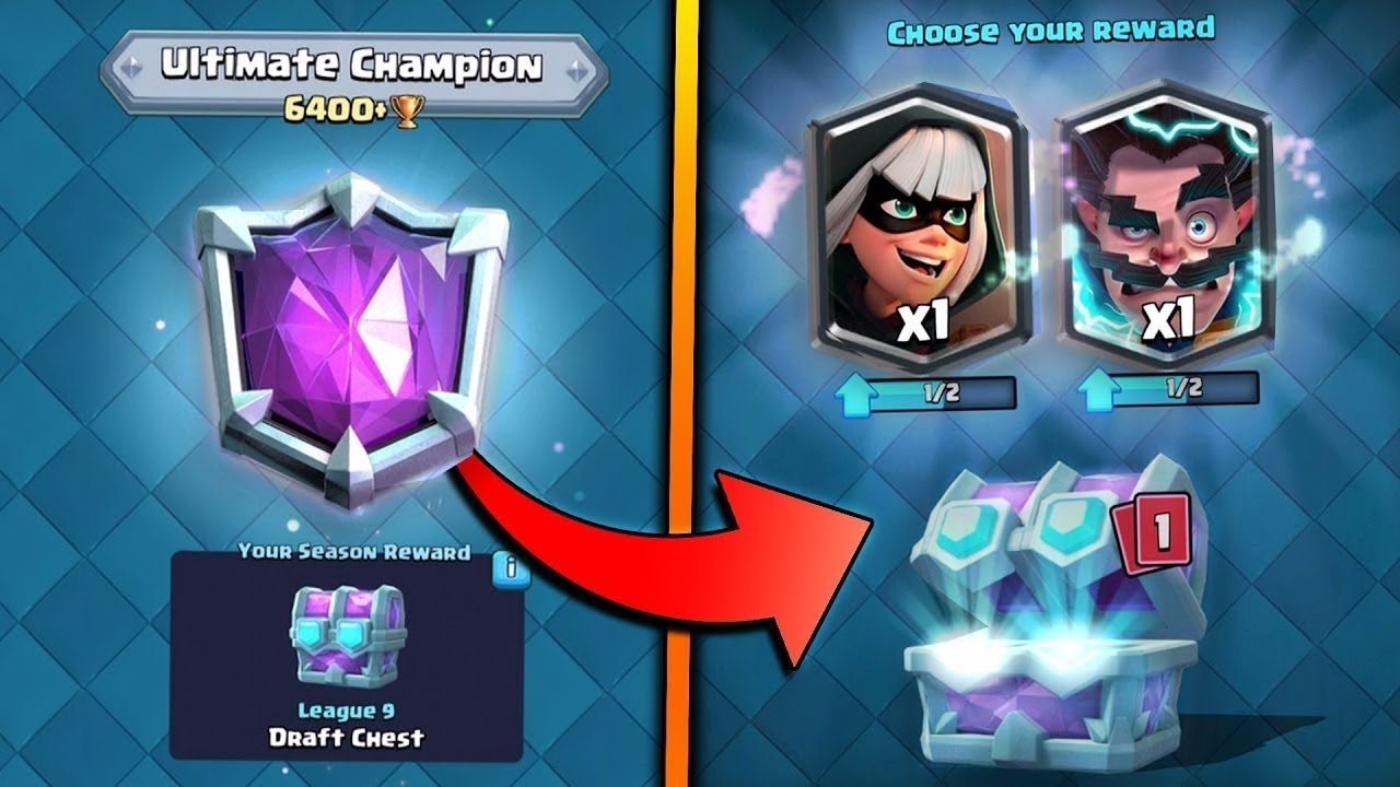 Master 1 Draft Chest Opening in Clash Royale !!