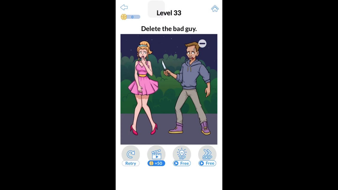 Brain Go:Puzzle Test Level 33 Gameplay Walkthrough | (step-by-step)