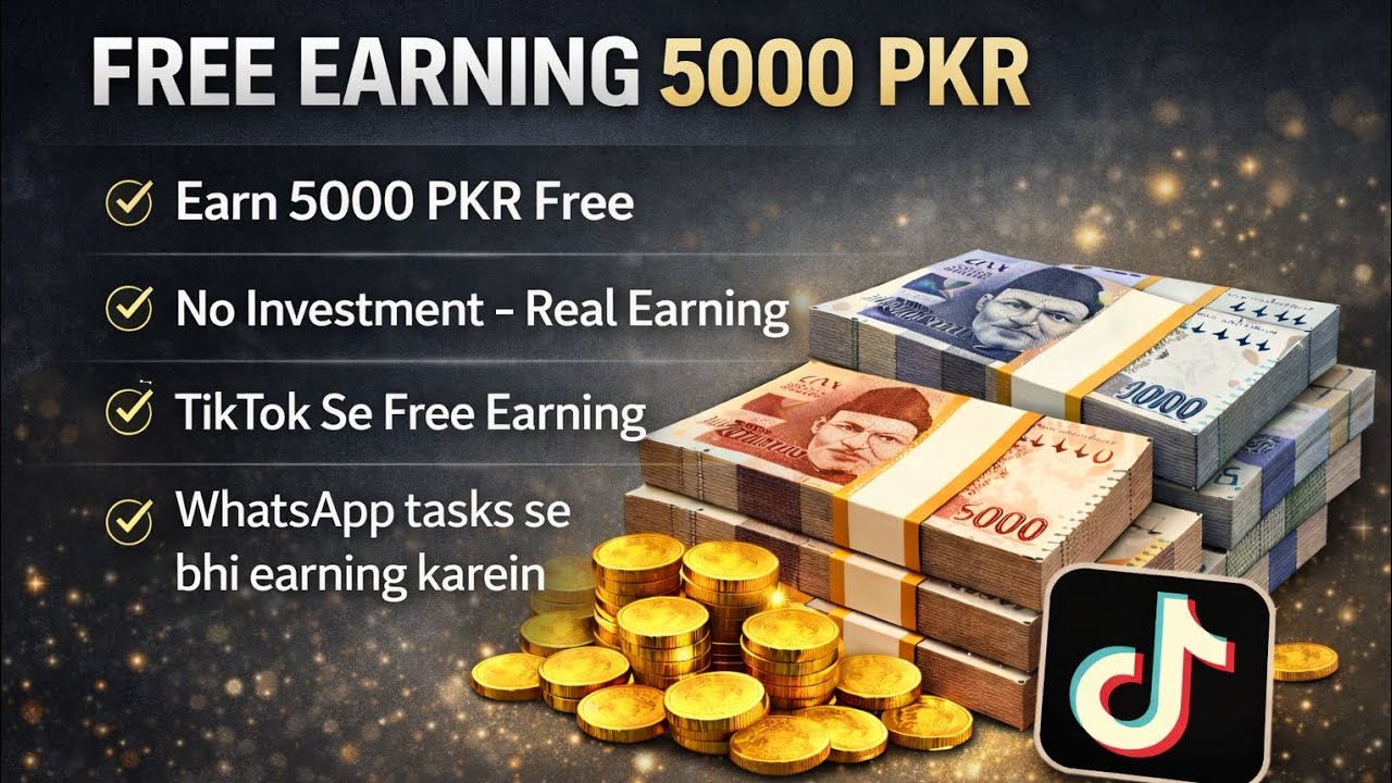 Online earning tiktok and WhatsApp task 🤩