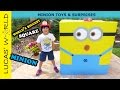 World's Biggest Square Minion packed with Minions Toys, Mystery Bags & Minion Su