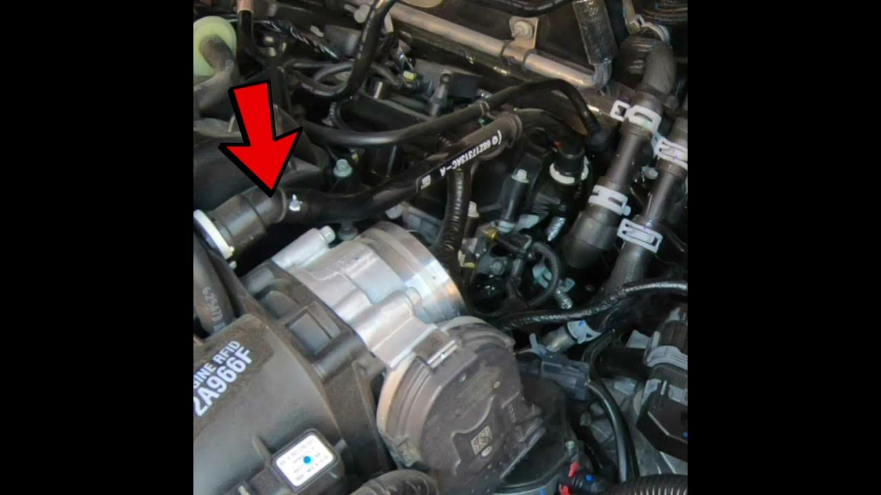 Chrysler Pacifica PCV Valve Location and Info. 2017 - 2021 - YouTube