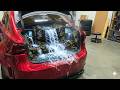I added a waterfall to the trunk of my Lexus! | New trunk set up!