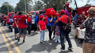 Rojos del Municipal CAMPEONES Estadio del trébol