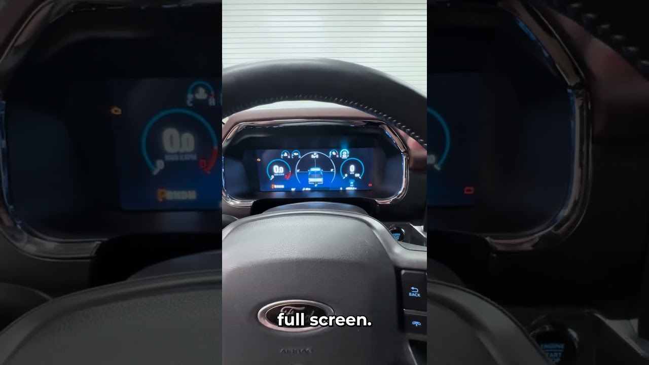 2021+ Ford F-150 - Factory OEM Full Digital Speedometer Cluster Display - @