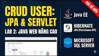 Tự học Java Web: Xây dựng chức năng CRUD với JPA và SQL Server (Chi tiết A-Z)