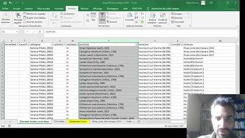 Fractionner une colonne (convertir) dans les tableurs EXCEL