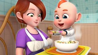 mom got hurt let s take care mom boo boo song rosoo kids