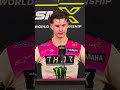 Cole Davies not happy with riding at Birmingham SX